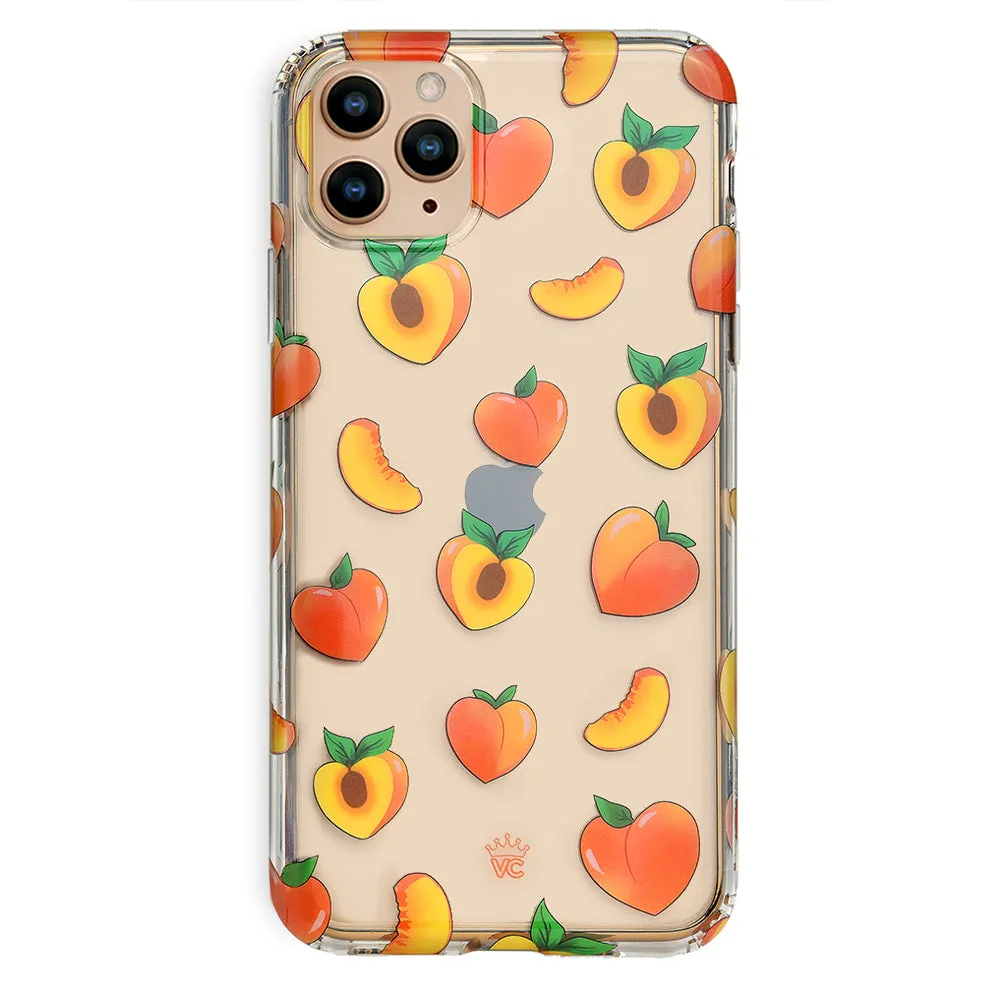 Just Peachy iPhone Clear Case