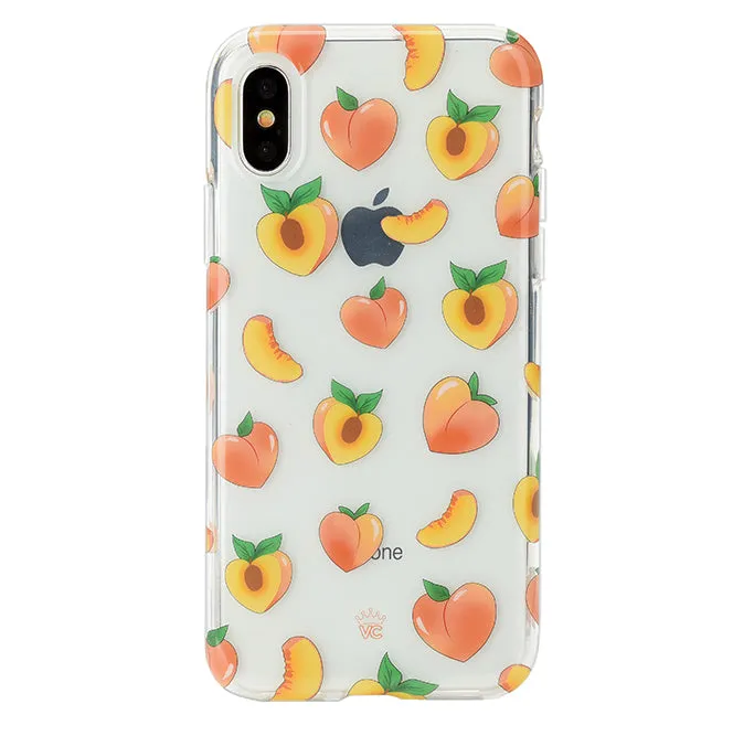 Just Peachy iPhone Clear Case