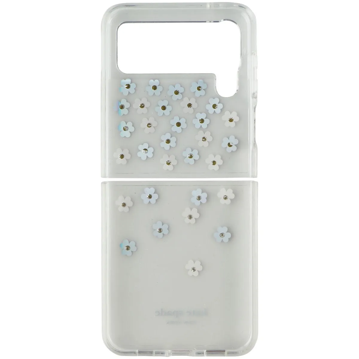 Kate Spade Protective Hardshell Case for Galaxy Z Flip4 - Scattered Flowers