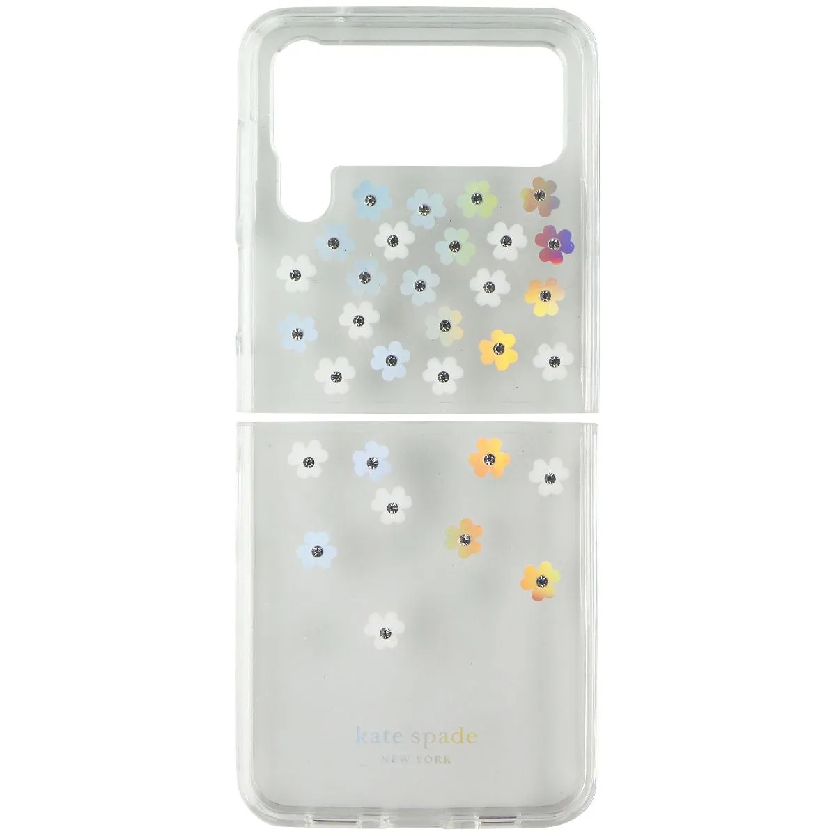 Kate Spade Protective Hardshell Case for Galaxy Z Flip4 - Scattered Flowers