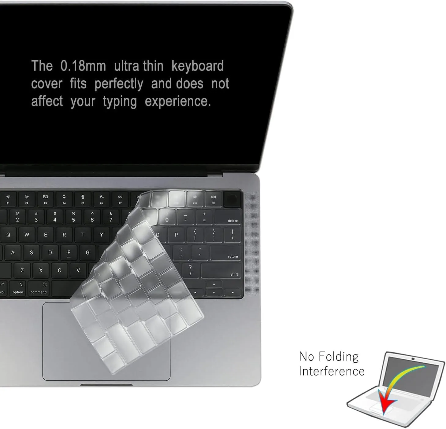 Keyboard Protector for MacBook Air 15", M3 (2024)/ M2 (2023-2022) - US Layout