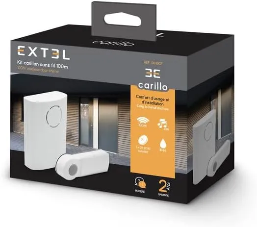 Kit automazione per cancelli a 2 battenti 24V connessa Wi-Fi XV250 Extel Umii