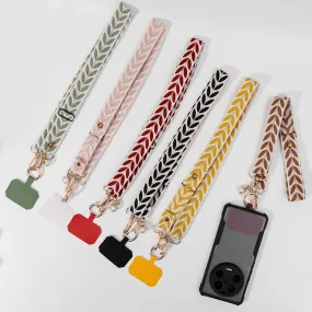 Leaf Design Lanyard Strap For Phone Case