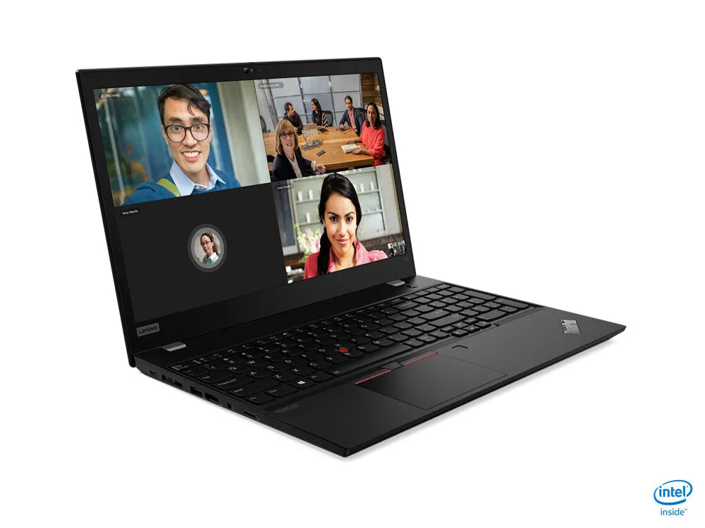 Lenovo ThinkPad T15 Intel® Core™ i5 i5-10210U Laptop 39.6 cm (15.6") Full HD 8 GB DDR4-SDRAM 256 GB SSD Wi-Fi 6 (802.11ax) Windows 10 Pro Black