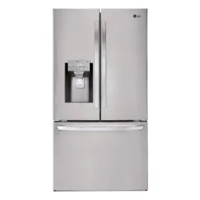 LG - 27.7 Cu. Ft. French Door in Door Smart Wi-Fi Enabled Refrigerator