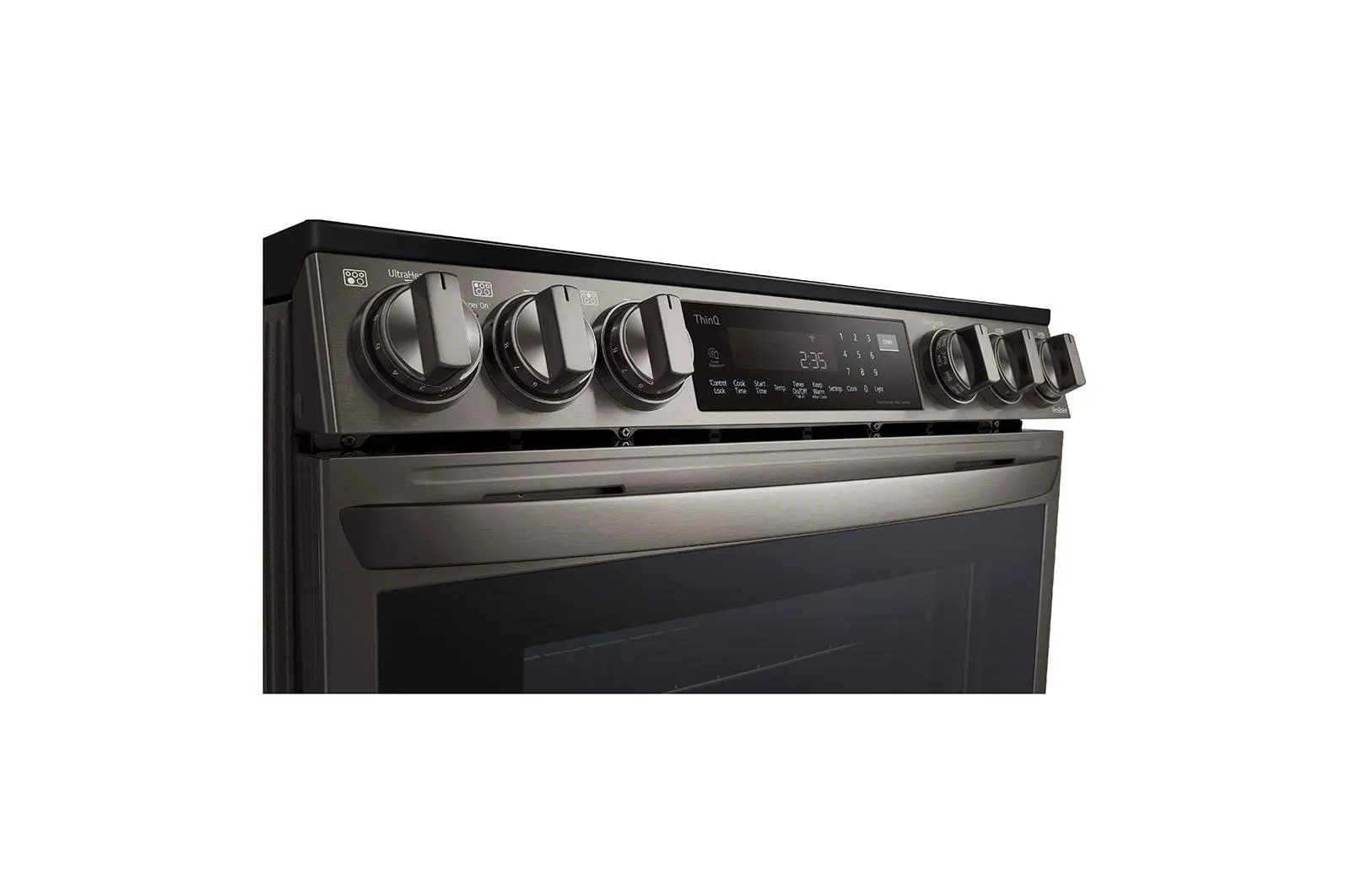 Lg LSEL6337D 6.3 cu ft. Smart Wi-Fi Enabled ProBake Convection® InstaView™ Electric Slide-in Range with Air Fry