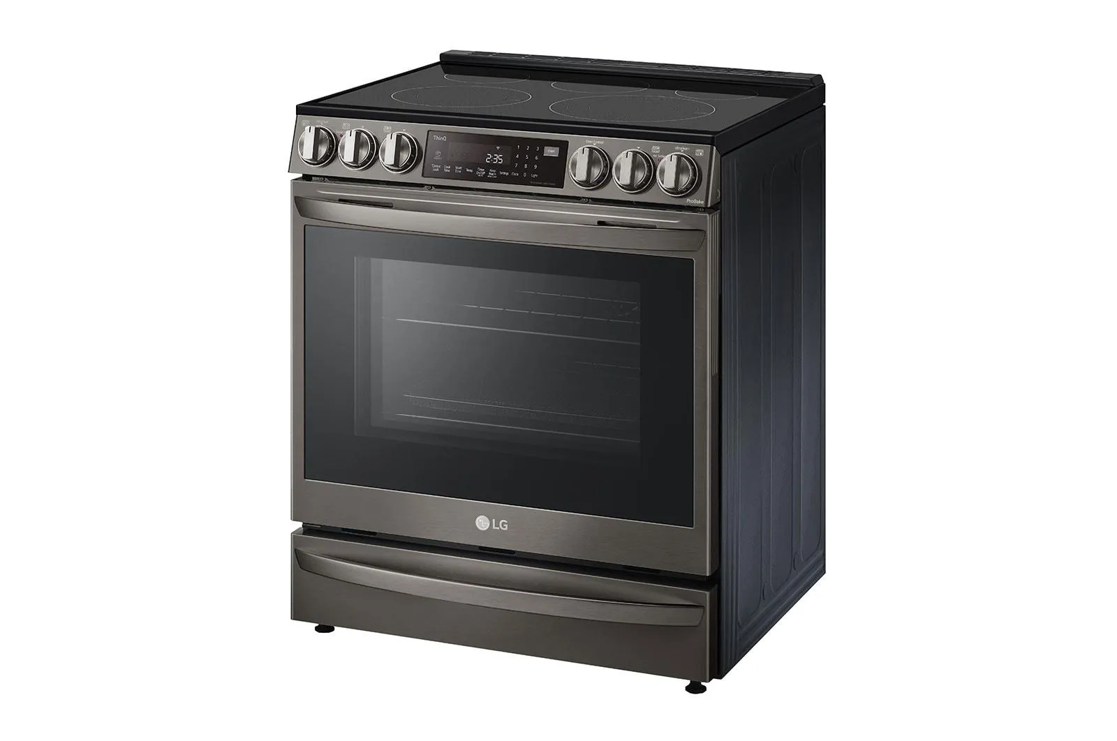 Lg LSEL6337D 6.3 cu ft. Smart Wi-Fi Enabled ProBake Convection® InstaView™ Electric Slide-in Range with Air Fry