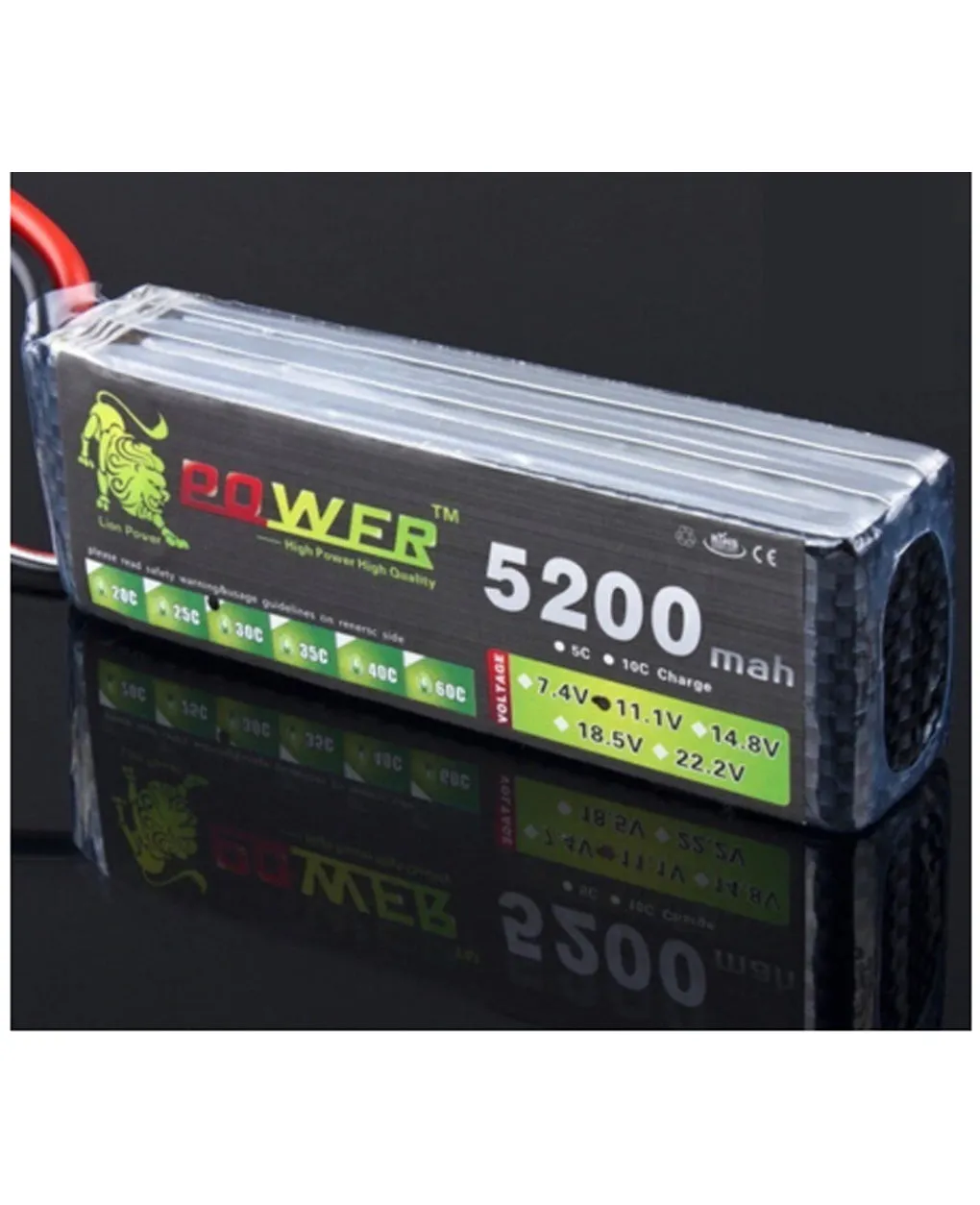 Lightweight Rotax Battery