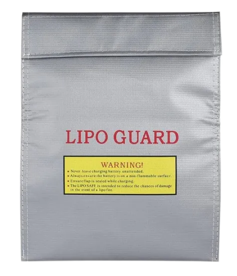 Lipo Guard Battery Charging Flame Retardant Safety Bag