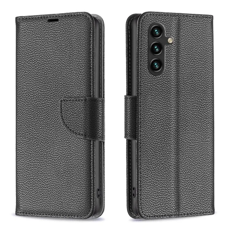 Litchi Texture Flip Leather Phone Case for Samsung Galaxy A25 5G, Series 2