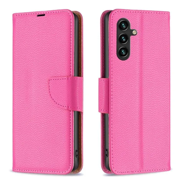 Litchi Texture Flip Leather Phone Case for Samsung Galaxy A25 5G, Series 2