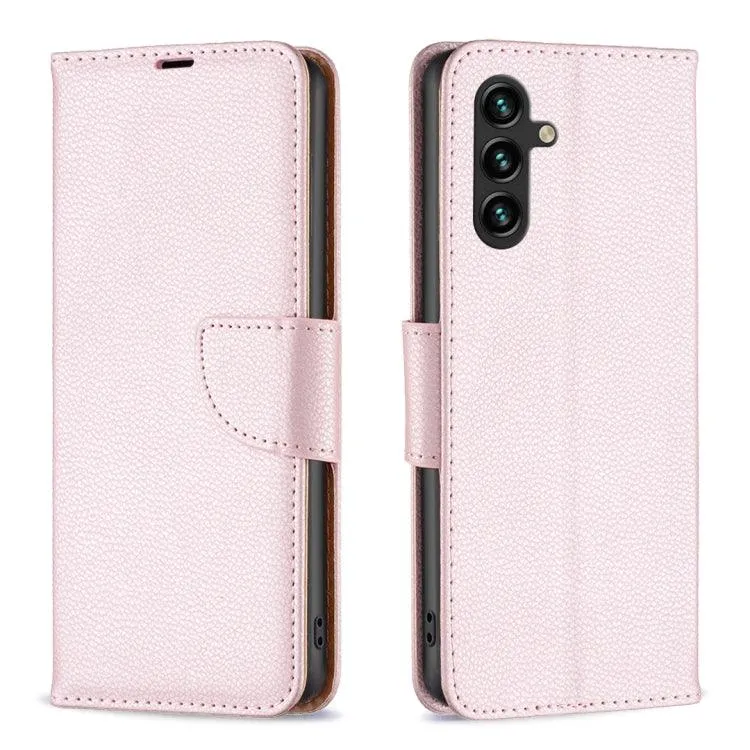 Litchi Texture Flip Leather Phone Case for Samsung Galaxy A25 5G, Series 2