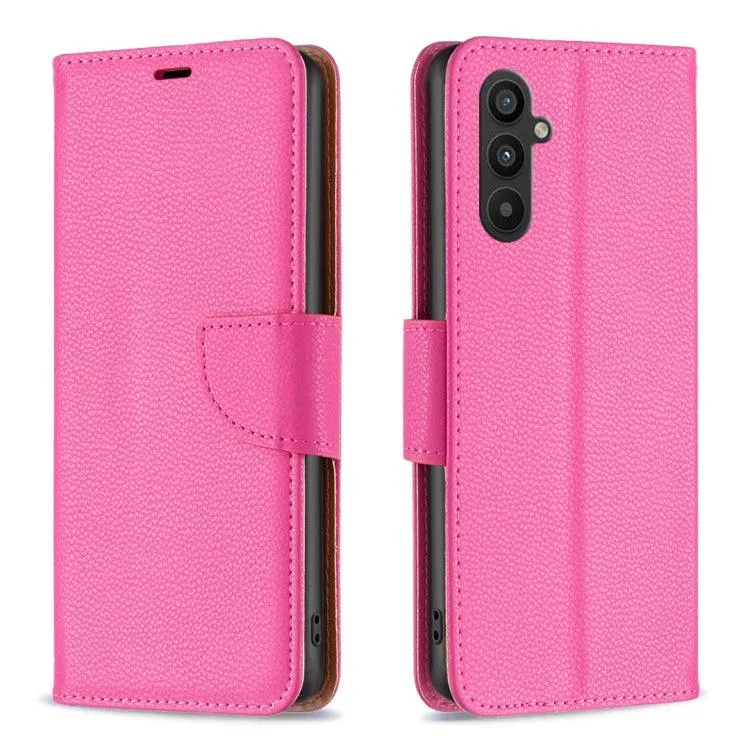 Litchi Texture Flip Leather Phone Case for Samsung Galaxy A25 5G, Series 2