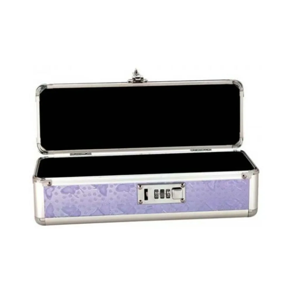 Lockable Vibrator Case Small Purple