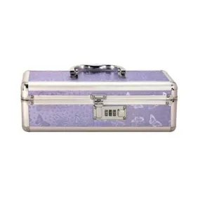 Lockable Vibrator Case Small Purple