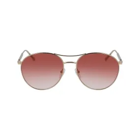 Longchamp Rose Gold Metal Sunglasses