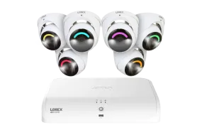 Lorex 4K  12MP 16 Camera Capable (8 Wired   8 Fusion Wi-Fi ) 2TB Wired NVR System with H30 IP Dome Cameras