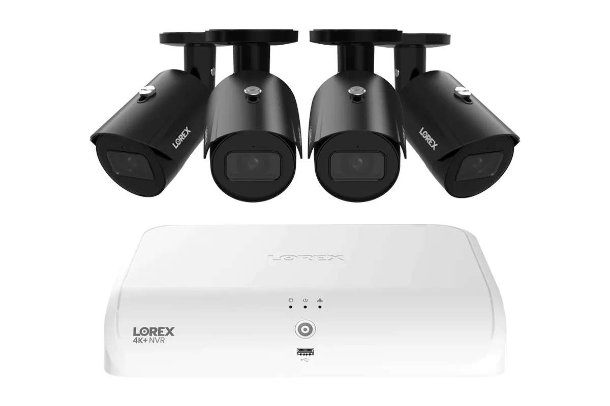 Lorex Fusion Series 4K  16 Channel (8 Wired   8 Fusion Wi-Fi) 2TB Wired System with A14 Wired 4K IP Bullet Cameras