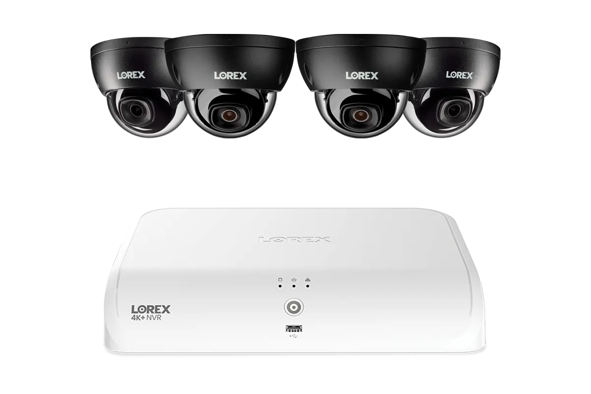 Lorex Fusion Series 4K  16 Channel (8 Wired   8 Fusion Wi-Fi) 2TB Wired System with A4 Wired 2K IP Dome Cameras