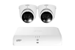 Lorex Fusion Series 4K  16 Channel (8 Wired   8 Fusion Wi-Fi) 2TB Wired System with H13 Wired 4K IP Dome Cameras