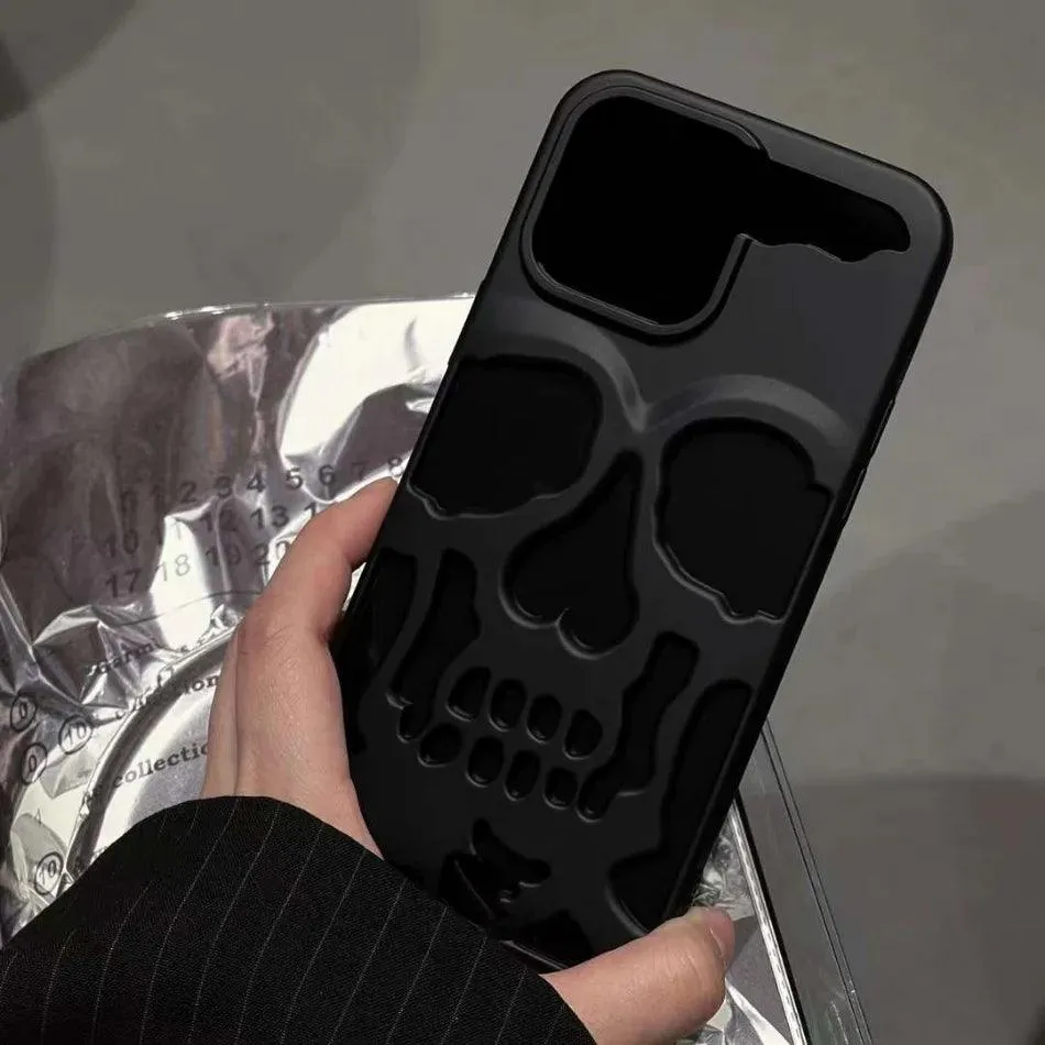 Luxury skeleton Skull Case for iPhone