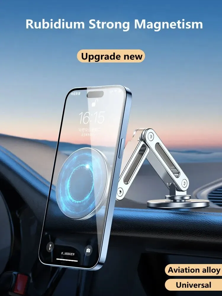 Magnetic Car Phone Holder Stand Magnet Car Mount GPS Smartphone Mobile Support In Car Bracket for Macsafe iPhone Samsung Xiaomi