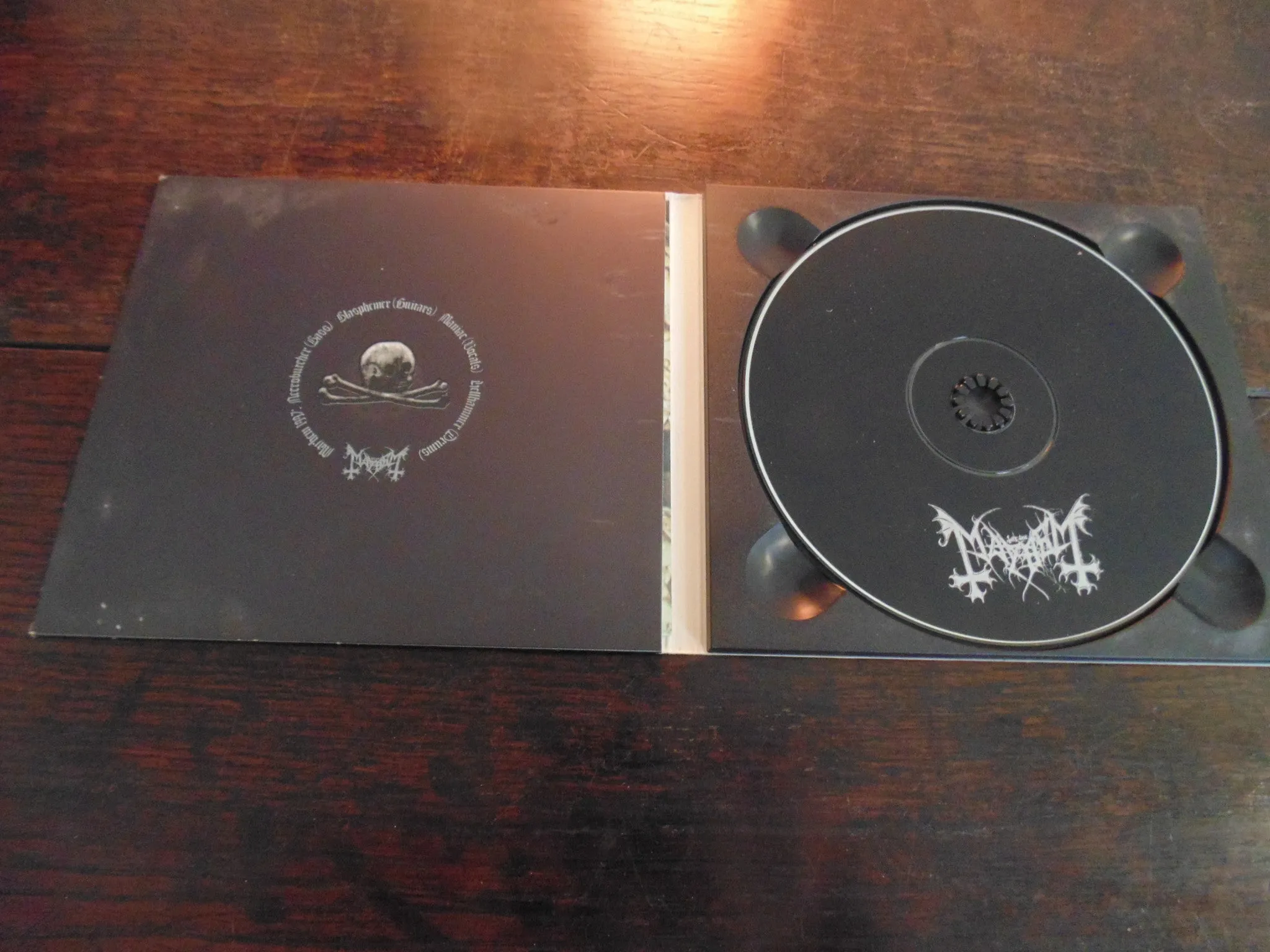 Mayhem CD, Wolf's Lair Abyss, Digi-case, Misanthropy Records, Import, 1997