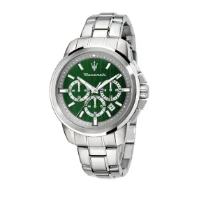 Men Successo Green 44mm Watch