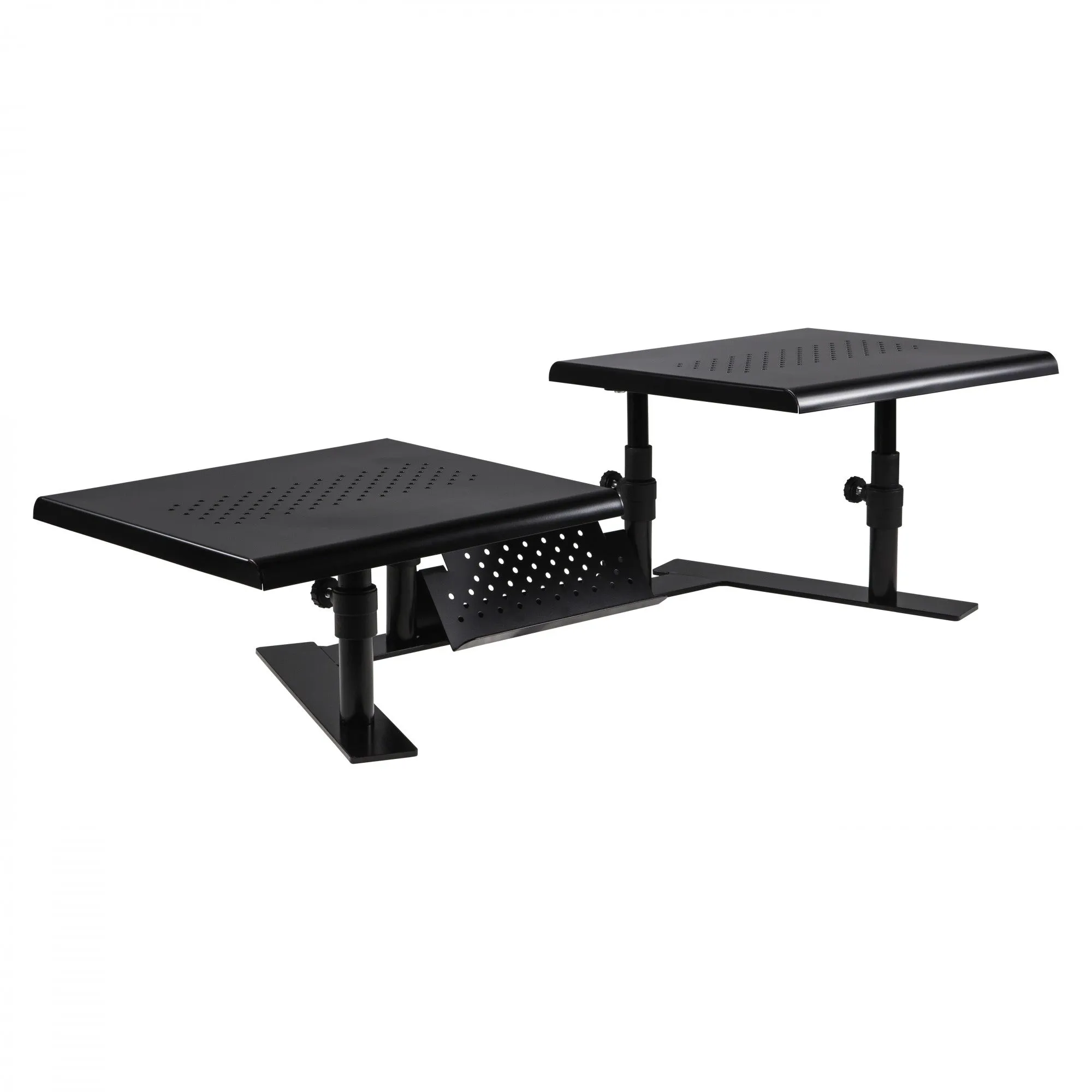 Metal Art ErgoTwin Height Adjustable Dual Monitor Stand