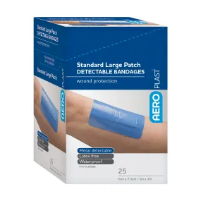 Metal Detectable Band-Aid Large Patch (25/box)