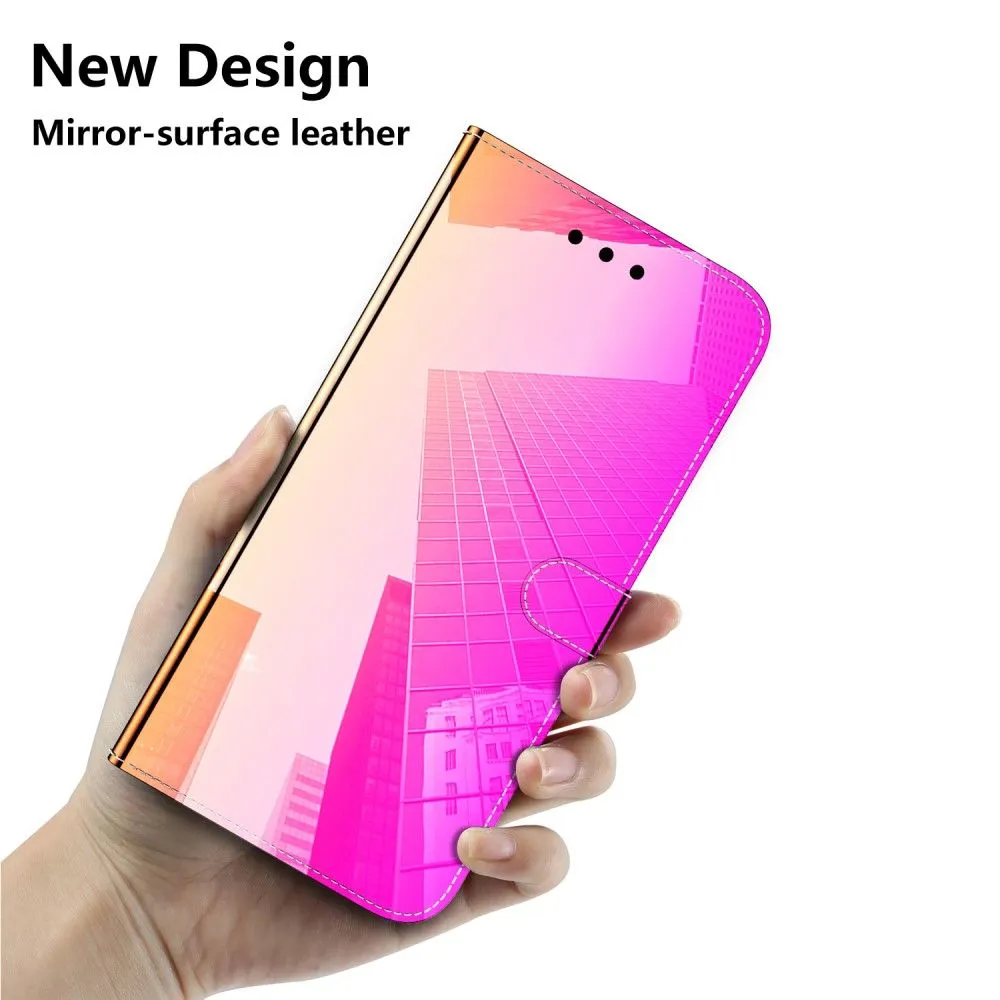 Mirror Nokia XR20 flip case - Rose