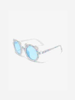 Monnalisa Girls Rose Print Sunglasses With Case