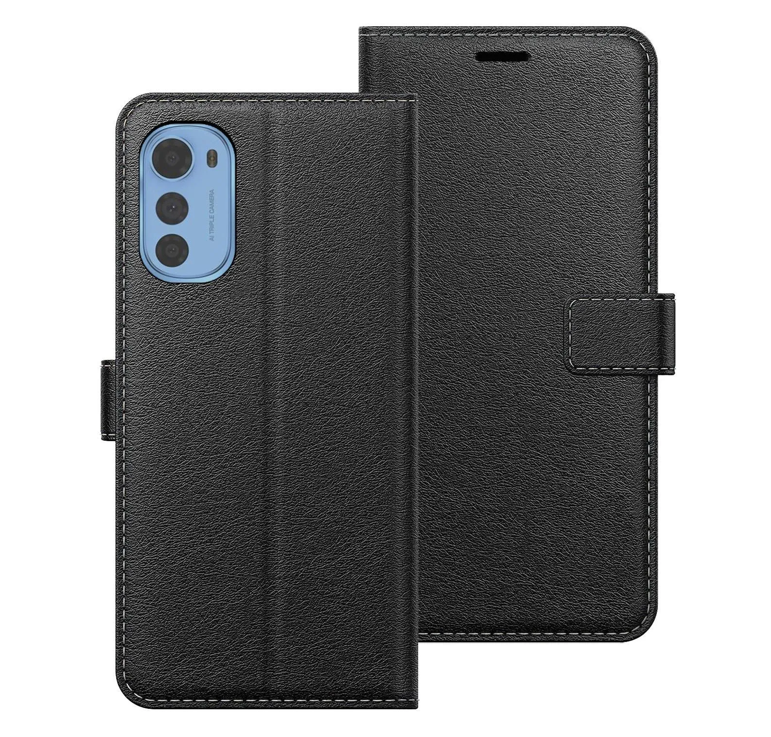 Moto E32 Flip Folio Book Wallet Case