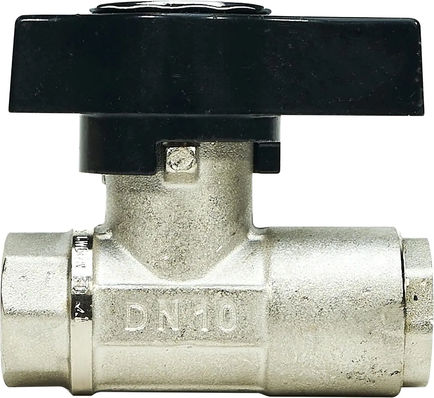 MTM Hydro Ball Valve for Pressure Washer Gun, Foam Cannons, High Pressure Power Washer Shut Off Valve Plated Brass 3/8” Female BSP 3000 PSI