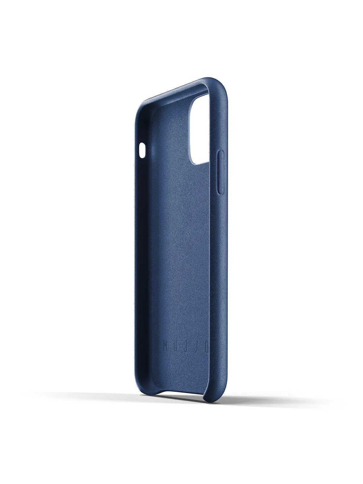 Mujjo Full Leather Wallet Case for iPhone 11 Pro Monaco Blue