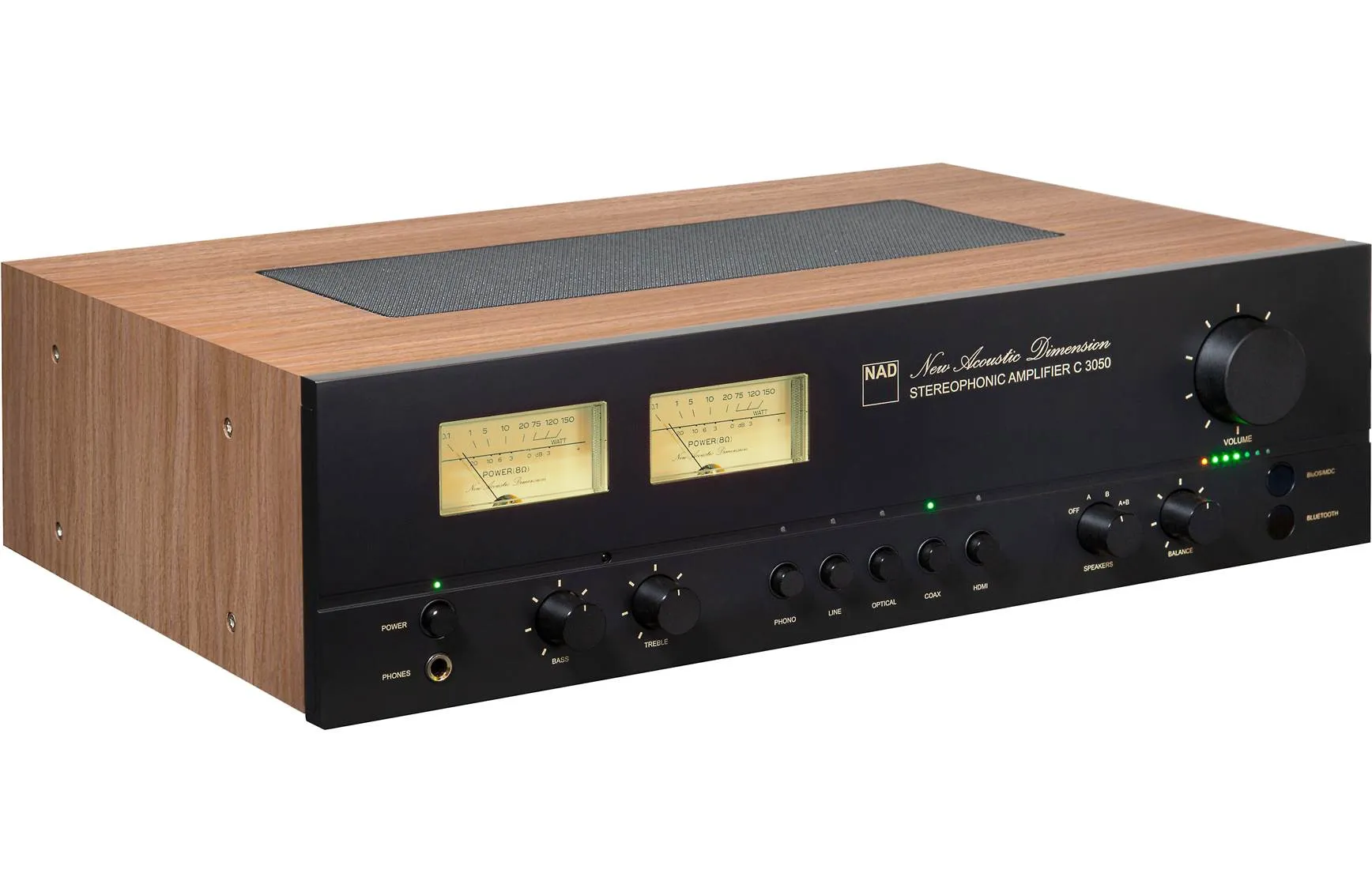 NAD C 3050 Integrated Amplifier with DAC, Bluetooth & Optional Streaming Card