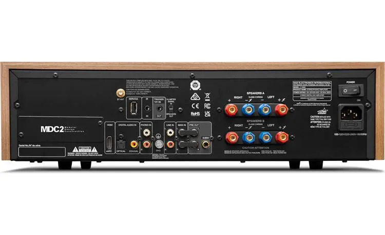 NAD C 3050 Integrated Amplifier with DAC, Bluetooth & Optional Streaming Card