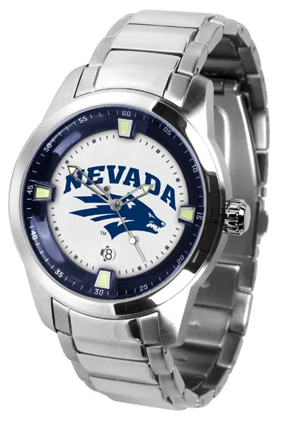 Nevada Wolfpack Titan Steel Men’s Watch