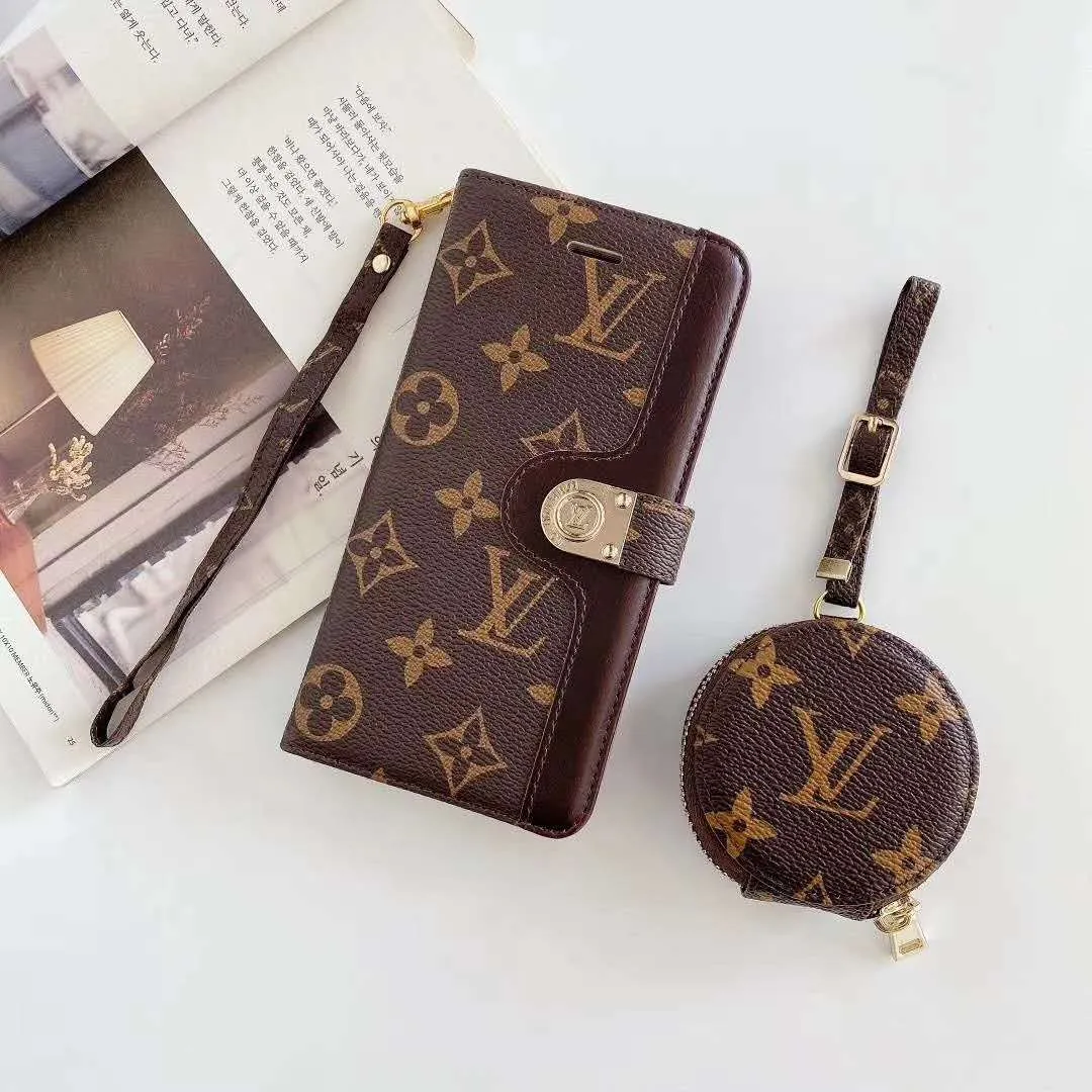 New Fashion Genuine Leather Multifunctional Phone Case Wallet Case