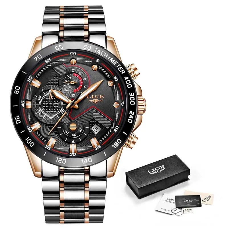 New Fashion Men's Stainless Steel Watches