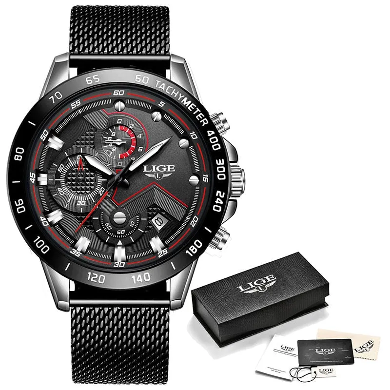 New Fashion Men's Stainless Steel Watches