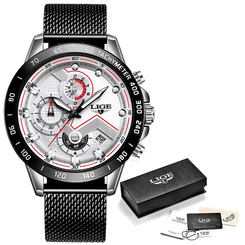 New Fashion Men's Stainless Steel Watches