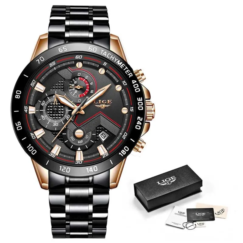 New Fashion Men's Stainless Steel Watches