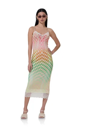 Nissa Dress - Pastel Ombre