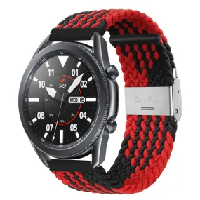 Nylon Braided Loop Watch Straps Compatible with the Xiaomi Band 8 Pro