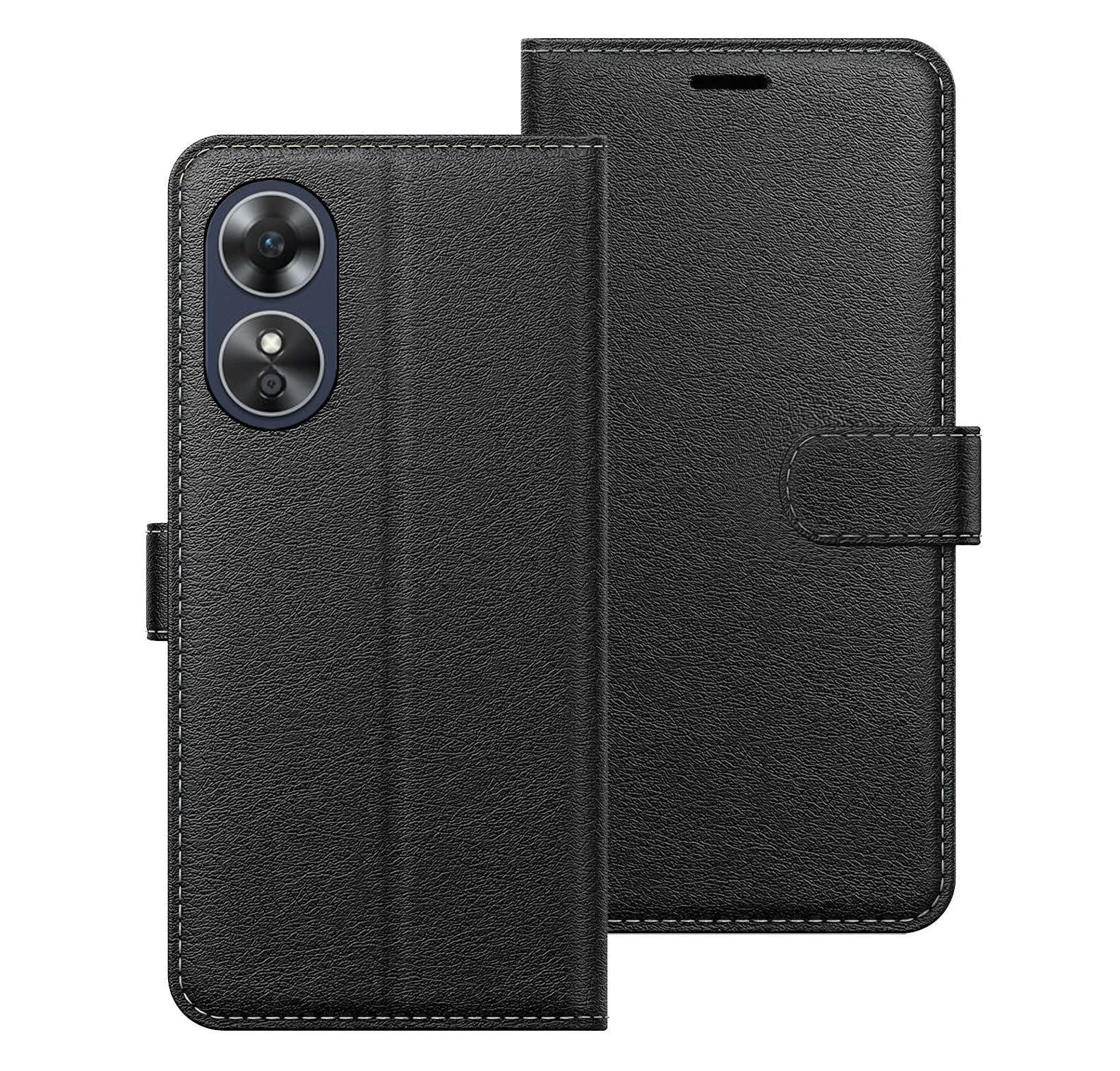 Oppo A17 Flip Folio Book Wallet Case