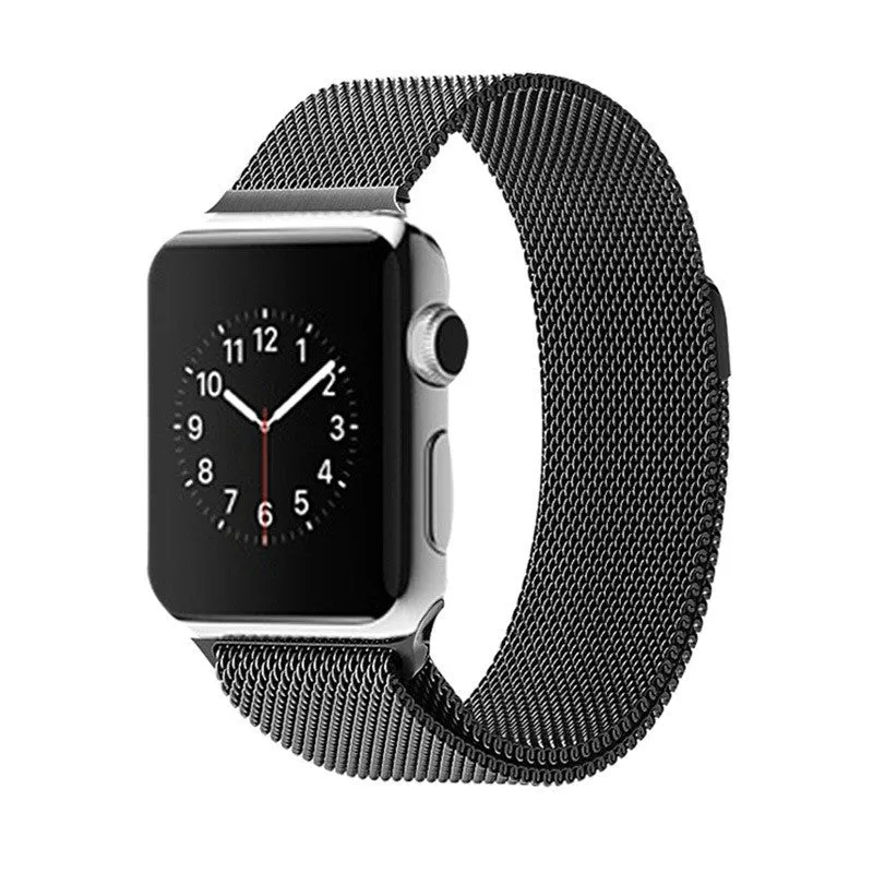 Original Link Bracelet strap & Milanese Loop watchbands Stainless Steel band for apple watch 38mm / 42mm Watchband