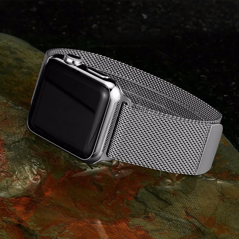 Original Link Bracelet strap & Milanese Loop watchbands Stainless Steel band for apple watch 38mm / 42mm Watchband