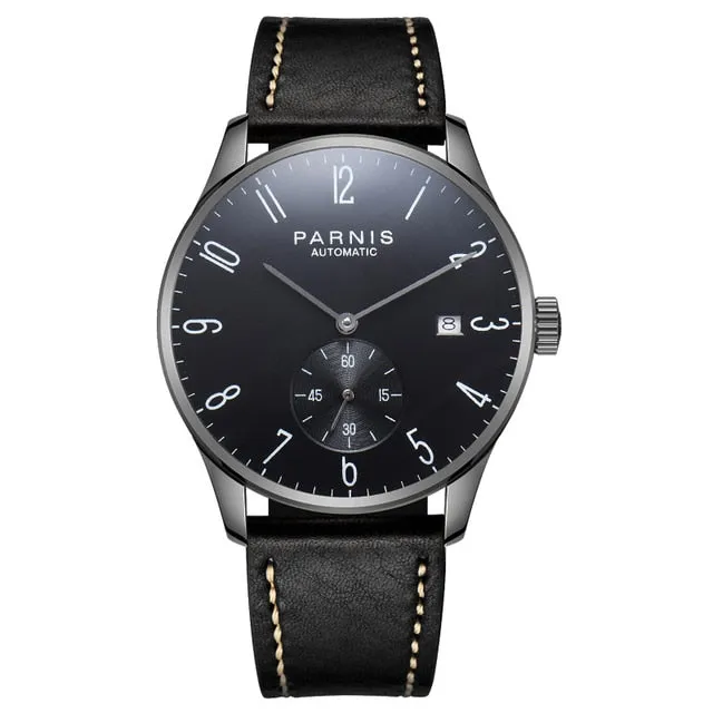 Parnis Mens Automatic Wristwatch