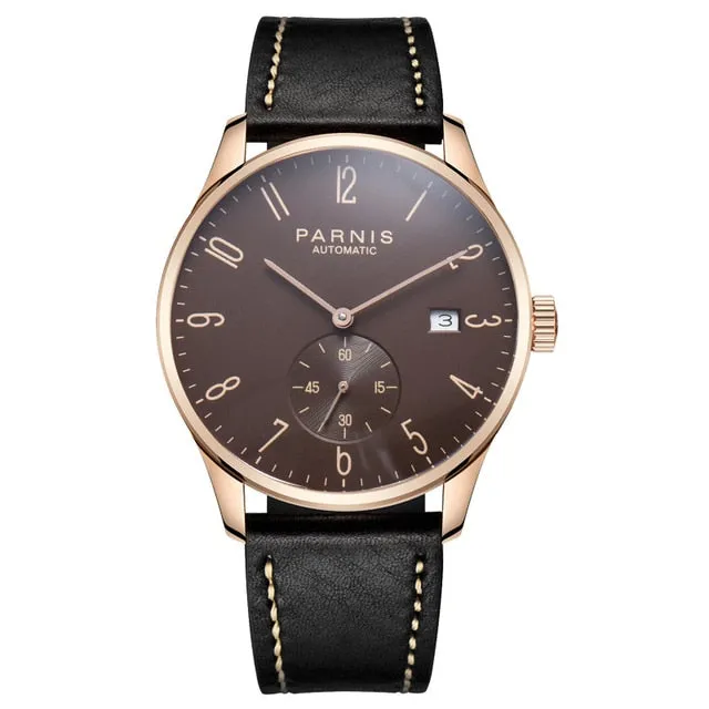 Parnis Mens Automatic Wristwatch